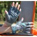 Перчатки для фитнеса MadMax MFG-921 Voodoo Mid grey/light blue S