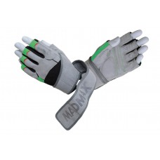 Перчатки для фитнеса MadMax MFG-860 Wild Grey/Green XL