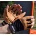 Перчатки для фитнеса MadMax MFG-248 Clasic Brown S