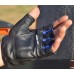 Перчатки для фитнеса PowerPlay 9058 Thunder черно-синие L
