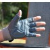 Перчатки для фитнеса MadMax MFG-921 Voodoo Mid grey/light blue S