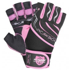 Рукавички для фітнесу Power System PS-2720 Rebel Girl жіночі Pink XS