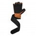 Рукавички для фітнесу RDX MICRO TAN/BLACK PLUS-L
