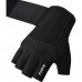 Рукавички для фітнесу RDX  W3 BLACK WITH EVA PADDING-L