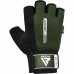 Перчатки для фитнеса RDX W1 Half Army Green M