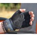 Перчатки для фитнеса MadMax MFG-880 Signature Black/Grey/Yellow M