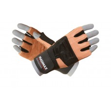 Перчатки для фитнеса MadMax MFG-269 Professional Brown S