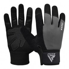 Рукавички для фітнесу RDX W1 Full Finger Plus Grey L