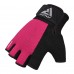 Рукавички для фітнесу RDX W1 Half Pink Plus S