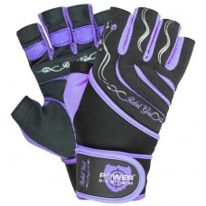 Рукавички для фітнесу Power System PS-2720 Rebel Girl жіночі Purple XS