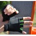 Перчатки для фитнеса MadMax MFG-251 Rainbow Green S