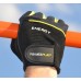 Перчатки для фитнеса PowerPlay 9058 Energy черно-желтые M