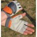 Перчатки для фитнеса MadMax MFG-850 Crazy Grey/Orange S