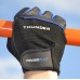 Перчатки для фитнеса PowerPlay 9058 Thunder черно-синие S