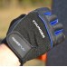 Перчатки для фитнеса PowerPlay 9058 Thunder черно-синие L