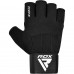 Рукавички для фітнесу RDX  W3 BLACK WITH EVA PADDING-L