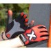 Перчатки для фитнеса MadMax MXG-101 X Gloves Black/Grey/Red M