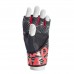 Перчатки (фитбокса или легких ударов по боксерской груше) MadMax MFG-906 MAXGEL Fighting Gloves Black/Red
