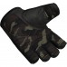 Рукавички для фітнесу RDX T2 Half Brown L