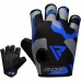 Перчатки для фитнеса RDX F6 Sumblimation Blue L