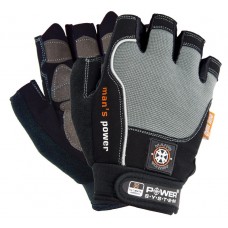 Рукавички для фітнесу Power System PS-2580 Man’s Power Black/Grey XS