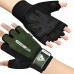 Перчатки для фитнеса RDX W1 Half Army Green M