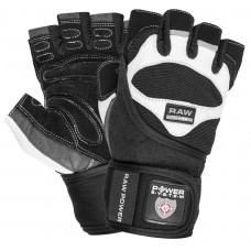 Рукавички для фітнесу Power System PS-2850 Raw Power Black/White L