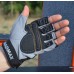Перчатки для фитнеса MadMax MFG-871 Damasteel Grey/Black S