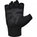 Рукавички для фітнесу RDX W1 HALF PURPLE PLUS-M