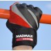 Перчатки для фитнеса MadMax MFG-568 Extreme 2nd edition Black/Red L