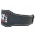 Пояс для тяжелой атлетики MadMax MFB-245 Full leather кожаный Black L