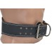 Пояс для тяжелой атлетики MadMax MFB-245 Full leather кожаный Black L