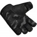 Рукавички для фітнесу RDX T2 Half Black PLUS-LX