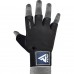 Рукавички для фітнесу RDX T2 Half Blue PLUS-S