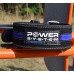 Пояс для пауэрлифтинга Power System PS-3800 PowerLifting кожаный Black/Blue Line M
