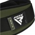 Пояс для тяжелой атлетики RDX RX3 EVA Curve неопреновый Army Green XL