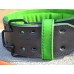 Пояс для тяжелой атлетики MadMax MFB-302 Quick Release Belt кожаный Black/Green XL
