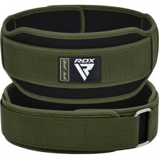 Пояс для тяжелой атлетики RDX RX5 Double Belt неопреновый Army Green M