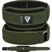 Пояс для тяжелой атлетики RDX RX5 Double Belt неопреновый Army Green L