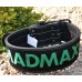 Пояс для тяжелой атлетики MadMax MFB-301 Suede Single Prong кожаный Black/Green XXL