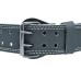 Пояс для тяжелой атлетики MadMax MFB-244 Sandwich кожаный Black S