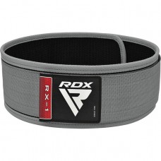 Пояс для тяжелой атлетики RDX RX1 Weight Lifting Belt Grey S
