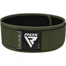 Пояс для тяжелой атлетики RDX RX1 Weight Lifting Belt Army Green L