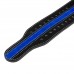 Пояс для пауэрлифтинга Power System PS-3800 PowerLifting кожаный Black/Blue Line L