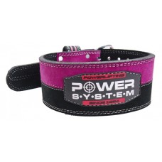 Пояс для тяжелой атлетики Power System PS-3850 Strong Femme Black/Pink S