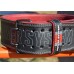 Пояс для тяжелой атлетики Power System PS-3830 Beast кожаный Black/Red M