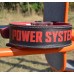 Пояс для тяжелой атлетики Power System PS-3830 Beast кожаный Black/Red L