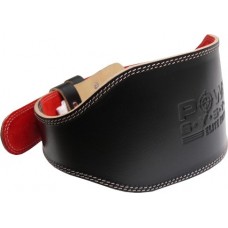 Пояс для тяжелой атлетики Power System PS-3030 Elite Edition кожаный Black M