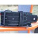Пояс для тяжелой атлетики MadMax MFB-301 Suede Single Prong кожаный Black/Green XXL