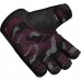 Рукавички для фітнесу RDX T2 Half Pink S
